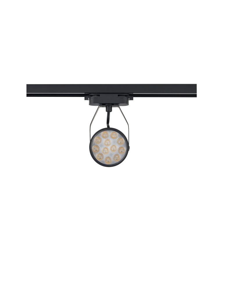 Lamps for 1 phase busbars - Nowodvorski PROFILE STORE PRO LED 12W Configurable System PROFILE luminaire Max power 12W LED Black 8322 - product kolory-swiatla.pl 5