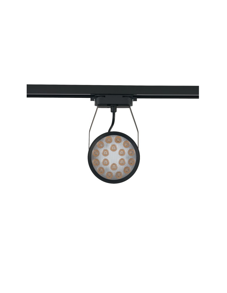 Lamps for 1 phase busbars - Nowodvorski PROFILE STORE PRO LED 18W Configurable System PROFILE luminaire Max power 18W LED Black 8327 - product kolory-swiatla.pl 5