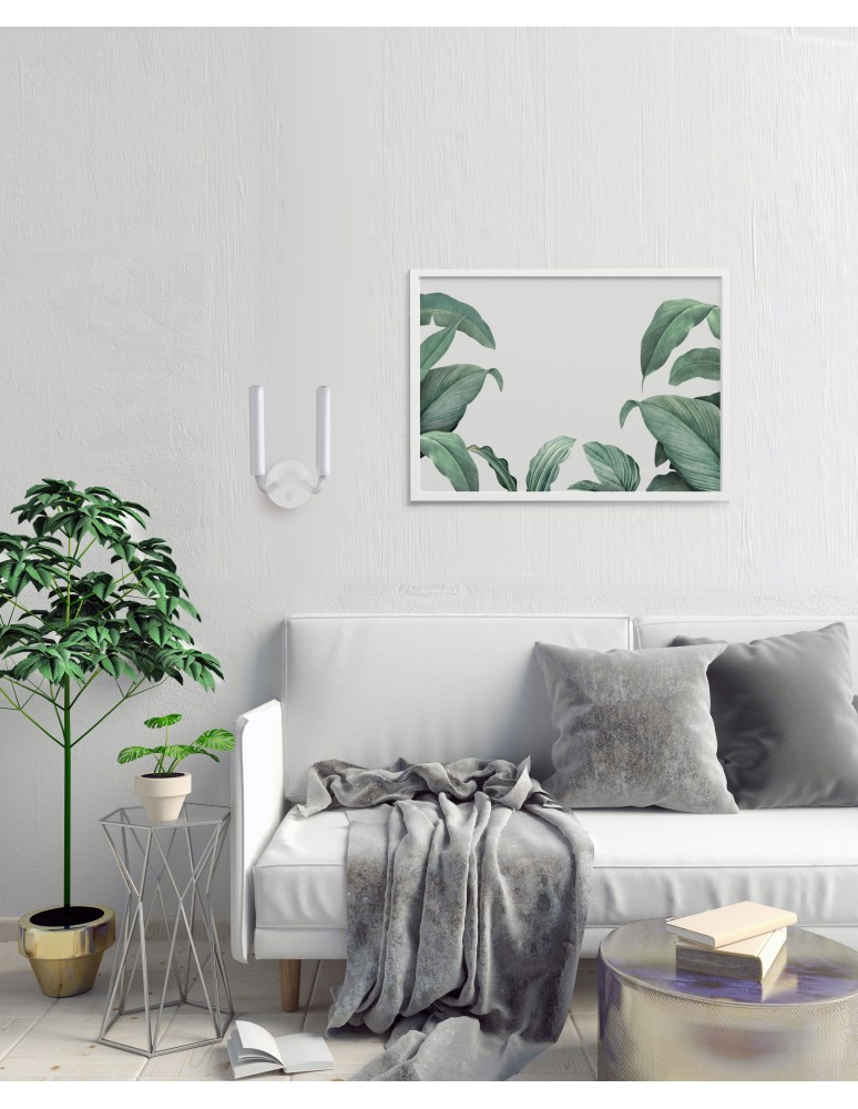 Modern wall lamps - Nowodvorski STALACTITE Wall lamp adjustable with switch Max power 2x10W only LED G9 White 8354 - product kolory-swiatla.pl 3