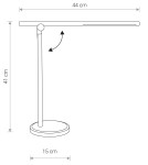 Desk lamps - Nowodvorski SMART LED Table Max power 8W LED Black 8358 - product 6