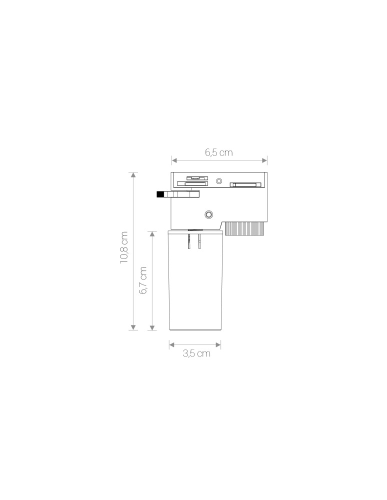 Lighting system accessories - Nowodvorski CAMELEON CANOPY G Configurable System CAMELEON Box Max power 40W Black 8360 - product kolory-swiatla.pl 2