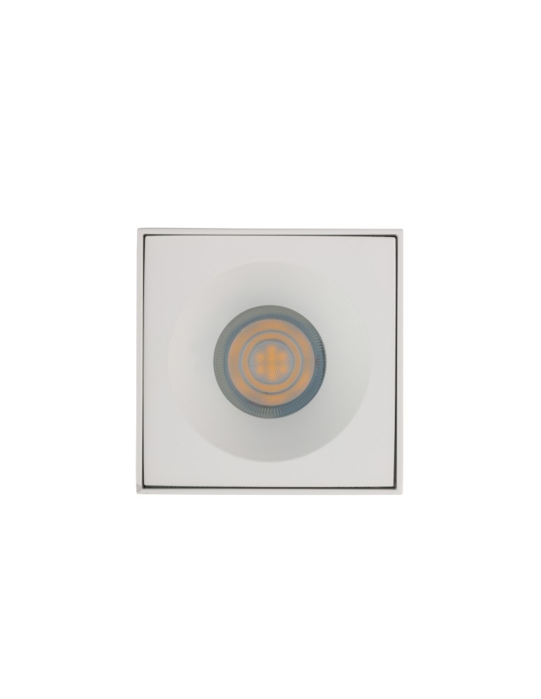 Hermetic ceiling luminaires - Nowodvorski BRAVO Spot Surface Max power 1x15W GU10 IP54 White 8364 - product kolory-swiatla.pl 2