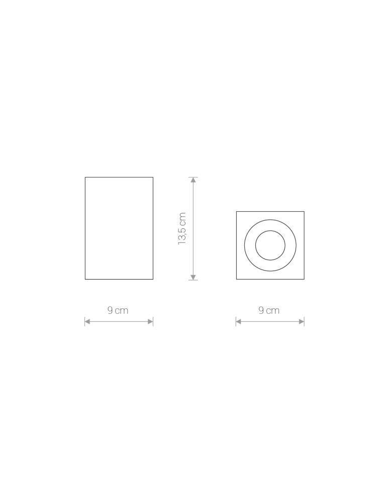 Hermetic ceiling luminaires - Nowodvorski BRAVO Spot Surface Max power 1x15W GU10 IP54 White 8364 - product kolory-swiatla.pl 4