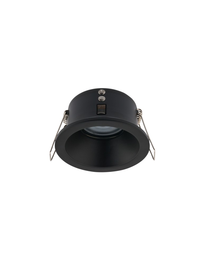 Flush-mounted lamps - pendants - Nowodvorski CHARLIE Spot Concealed Max power 1x15W GU10 IP54/20 Black 8367 - product kolory-swiatla.pl 1