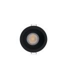 Flush-mounted lamps - pendants - Nowodvorski CHARLIE Spot Concealed Max power 1x15W GU10 IP54/20 Black 8367 - product 2