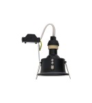 Flush-mounted lamps - pendants - Nowodvorski CHARLIE Spot Concealed Max power 1x15W GU10 IP54/20 Black 8367 - product 3