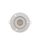 Flush-mounted lamps - pendants - Nowodvorski ECHO Spot Concealed Max power 1x15W GU10 IP54/20 White 8371 - product 2
