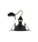 Flush-mounted lamps - pendants - Nowodvorski ECHO Spot Concealed Max power 1x15W GU10 IP54/20 Black 8372 - product 3