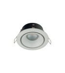 Flush-mounted hermetic lamps - Nowodvorski FOXTROT Spot Concealed Max power 1x15W GU10 IP54/20 White 8373 - product 1