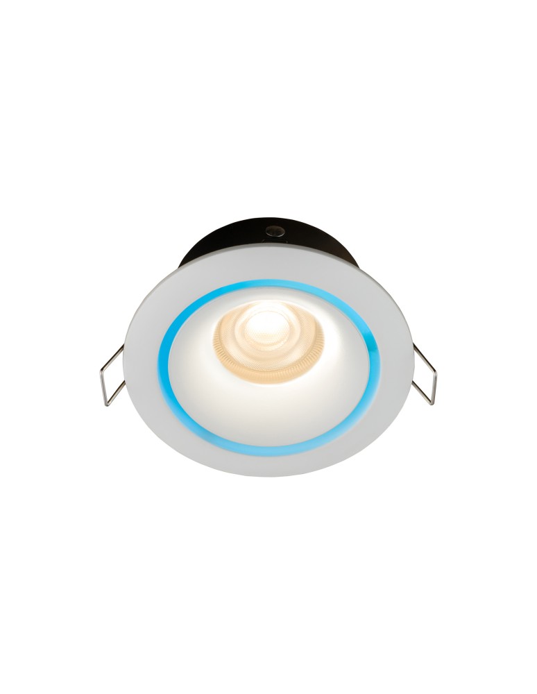 Flush-mounted hermetic lamps - Nowodvorski FOXTROT Spot Concealed Max power 1x15W GU10 IP54/20 White 8373 - product kolory-swiatla.pl 3