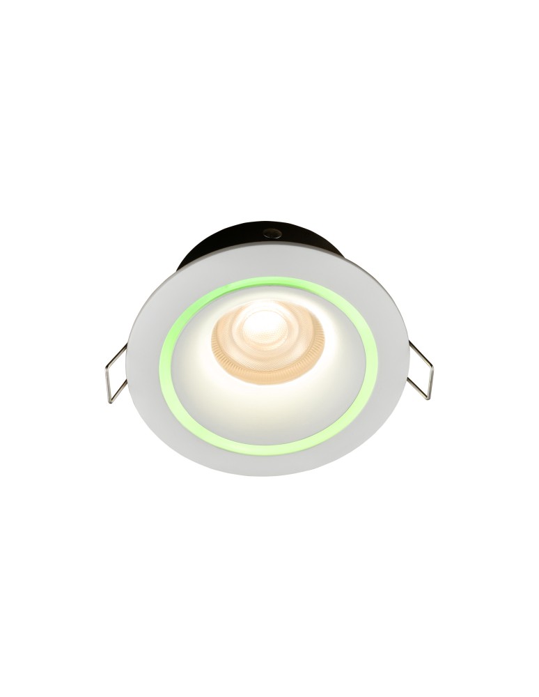 Flush-mounted hermetic lamps - Nowodvorski FOXTROT Spot Concealed Max power 1x15W GU10 IP54/20 White 8373 - product kolory-swiatla.pl 4