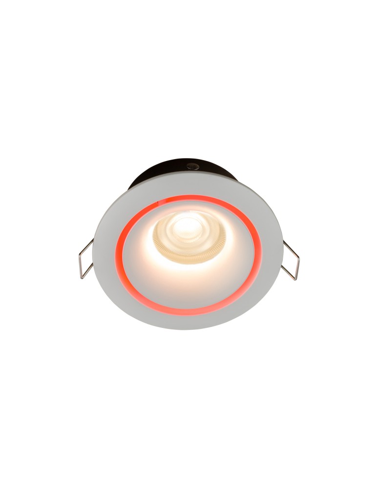 Flush-mounted hermetic lamps - Nowodvorski FOXTROT Spot Concealed Max power 1x15W GU10 IP54/20 White 8373 - product kolory-swiatla.pl 5