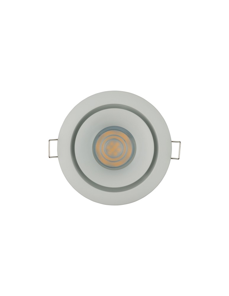Flush-mounted hermetic lamps - Nowodvorski FOXTROT Spot Concealed Max power 1x15W GU10 IP54/20 White 8373 - product kolory-swiatla.pl 6