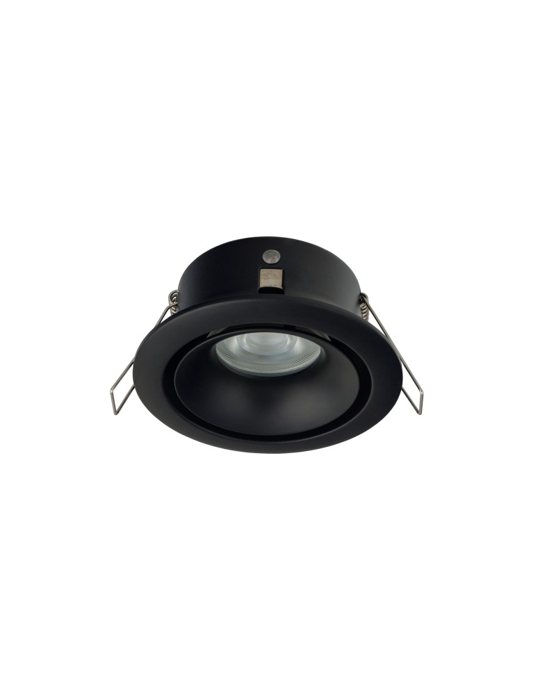 Flush-mounted hermetic lamps - Nowodvorski FOXTROT Spot Concealed Max power 1x15W GU10 IP54/20 Black 8374 - product kolory-swiatla.pl 1