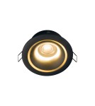 Flush-mounted hermetic lamps - Nowodvorski FOXTROT Spot Concealed Max power 1x15W GU10 IP54/20 Black 8374 - product 2