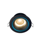 Flush-mounted hermetic lamps - Nowodvorski FOXTROT Spot Concealed Max power 1x15W GU10 IP54/20 Black 8374 - product 3
