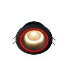 Flush-mounted hermetic lamps - Nowodvorski FOXTROT Spot Concealed Max power 1x15W GU10 IP54/20 Black 8374 - product 4