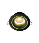 Flush-mounted hermetic lamps - Nowodvorski FOXTROT Spot Concealed Max power 1x15W GU10 IP54/20 Black 8374 - product 5