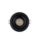 Flush-mounted hermetic lamps - Nowodvorski FOXTROT Spot Concealed Max power 1x15W GU10 IP54/20 Black 8374 - product 6