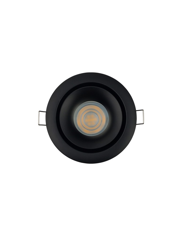Flush-mounted hermetic lamps - Nowodvorski FOXTROT Spot Concealed Max power 1x15W GU10 IP54/20 Black 8374 - product kolory-swiatla.pl 6