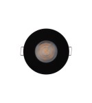 Flush-mounted lamps - pendants - Nowodvorski GOLF Spot Concealed Max power 1x15W GU10 IP54/20 Black 8376 - product 2