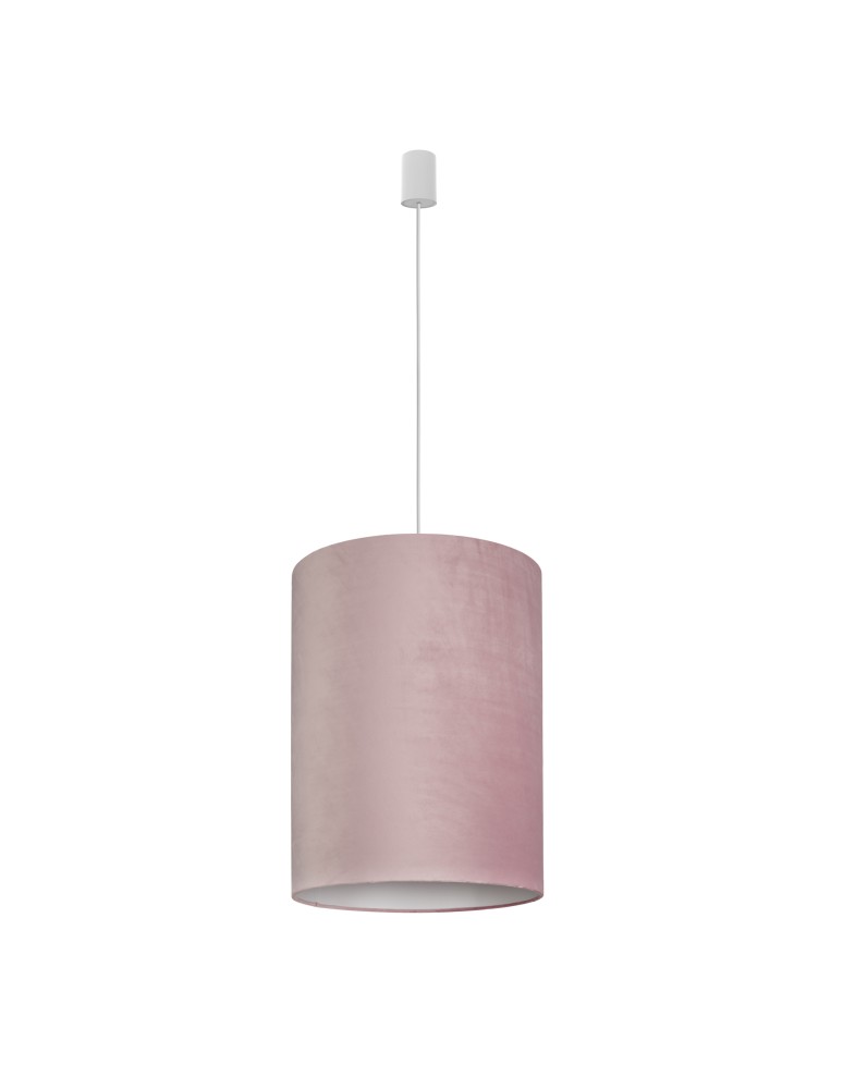 Pink pendant lamps - Nowodvorski BARREL L Pendant Ceiling Max power 1x60W E27 Pink 8444 - product kolory-swiatla.pl 1