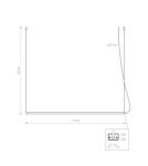 Lighting system fixtures - Nowodvorski CAMELEON H LED Configurable System CAMELEONShades and fixtures Max wattage 1x36W LED White 8454 - product 2
