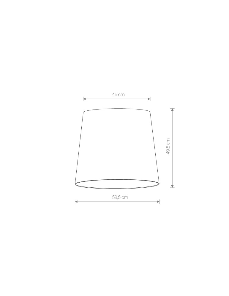 Lampshades of lighting systems - Nowodvorski CAMELEON CONE L Customizable System CAMELEONShades and Luminaires Navy-Gold 8493 - product kolory-swiatla.pl 2