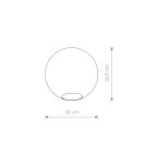 Lampshades of lighting systems - Nowodvorski CAMELEON SPHERE XL Customizable System CAMELEON Shades and Fixtures Transparent 8527 - product 2