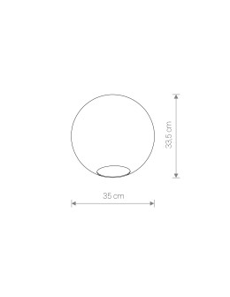 Nowodvorski CAMELEON SPHERE XL Customizable System CAMELEON Shades and Fixtures Transparent 8527 - product 2