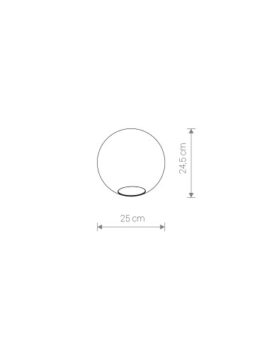 Nowodvorski CAMELEON SPHERE L Customizable System CAMELEON Shades and Fixtures Transparent 8528 - product 2