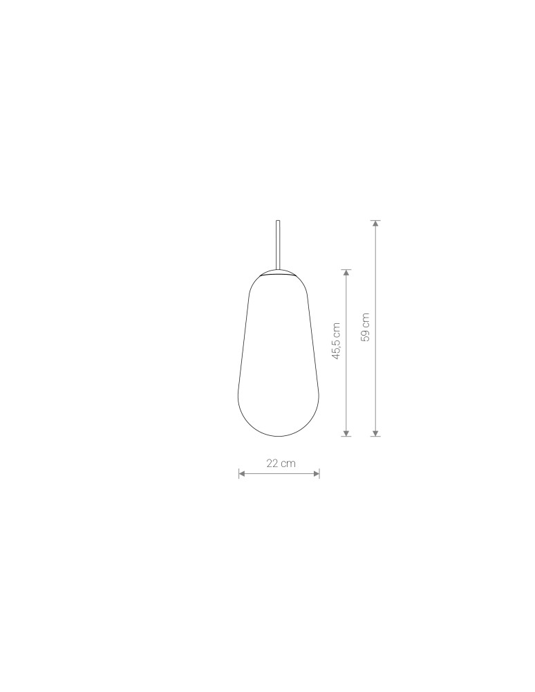 Lampshades of lighting systems - Nowodvorski CAMELEON PEAR L Customizable System CAMELEONDiffusers and Luminaires Transparent 8532 - product kolory-swiatla.pl 2