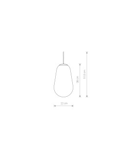 Nowodvorski CAMELEON PEAR M Klosz Systemu CAMELEON Transparentny 8533 - produkt 2