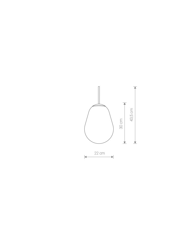Lampshades of lighting systems - Nowodvorski CAMELEON PEAR S Customizable System CAMELEONDiffusers and Luminaires Transparent 8534 - product kolory-swiatla.pl 2