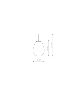 Nowodvorski CAMELEON PEAR S Klosz Systemu CAMELEON Transparentny 8534 - produkt 2