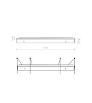 Headliners for lighting systems - Nowodvorski CAMELEON CANOPY D Configurable System CAMELEON Box Max power 40W Black 8552 - product 2