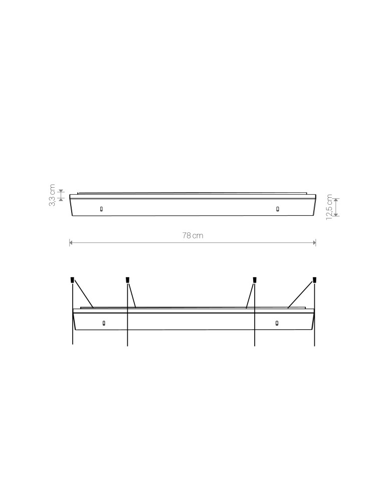 Headliners for lighting systems - Nowodvorski CAMELEON CANOPY D Configurable System CAMELEON Box Max power 40W Black 8552 - product kolory-swiatla.pl 2