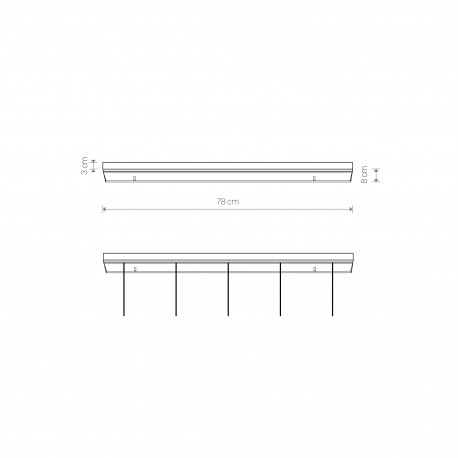 Nowodvorski CAMELEON CANOPY B 780 Puszka Systemu CAMELEON Czarny 8561