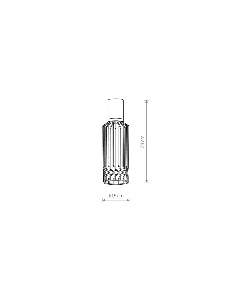 Lampshades of lighting systems - Nowodvorski CAMELEON PICO B Customizable System CAMELEONShades and Luminaires Black 8590 - product kolory-swiatla.pl 2