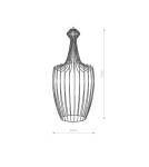 Lampshades of lighting systems - Nowodvorski CAMELEON LUKSOR L Configurable System CAMELEON Shades and Luminaires Black 8593 - product 2
