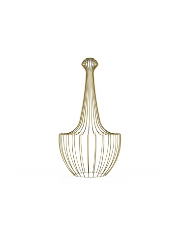 Nowodvorski CAMELEON LUKSOR S Customizable System CAMELEONShades and fixtures Brass 8596