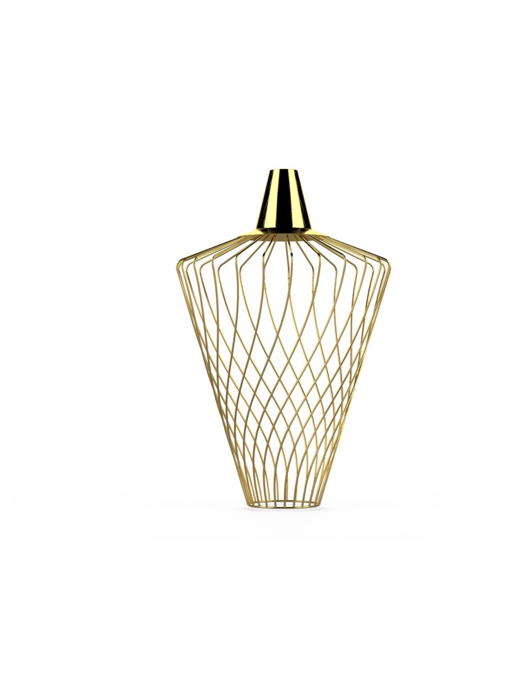 Lampshades of lighting systems - Nowodvorski CAMELEON WAVE L Customizable System CAMELEONShades and fixtures Brass 8600 - product kolory-swiatla.pl 1