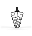 Lampshades of lighting systems - Nowodvorski CAMELEON WAVE L Customizable System CAMELEON Shades and Fixtures Black 8602 - product 1