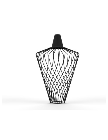 Nowodvorski CAMELEON WAVE L Customizable System CAMELEON Shades and Fixtures Black 8602