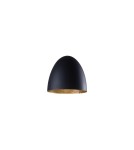 Lampshades of lighting systems - Nowodvorski CAMELEON EGG M Customizable System CAMELEON Shades and Fixtures Black 8607 - product 1