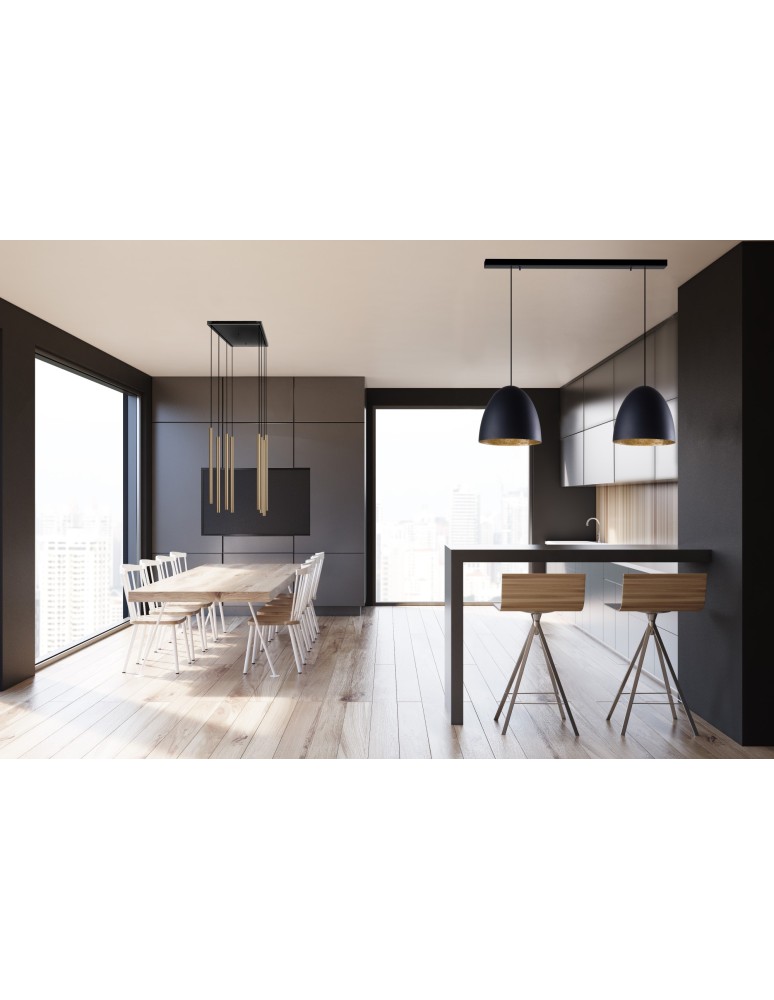 Lampshades of lighting systems - Nowodvorski CAMELEON EGG M Customizable System CAMELEON Shades and Fixtures Black 8607 - product kolory-swiatla.pl 3