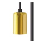 Cables with lighting system fixtures - Nowodvorski CAMELEON CABLE E27 5 M Configurable System CAMELEONHangings Max wattage 1x40W E27 Black 8661 - product 1