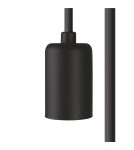 Cables with lighting system fixtures - Nowodvorski CAMELEON CABLE E27 2.5 Configurable system CAMELEONHangings Max wattage 1x40W E27 Black 8667 - product 1