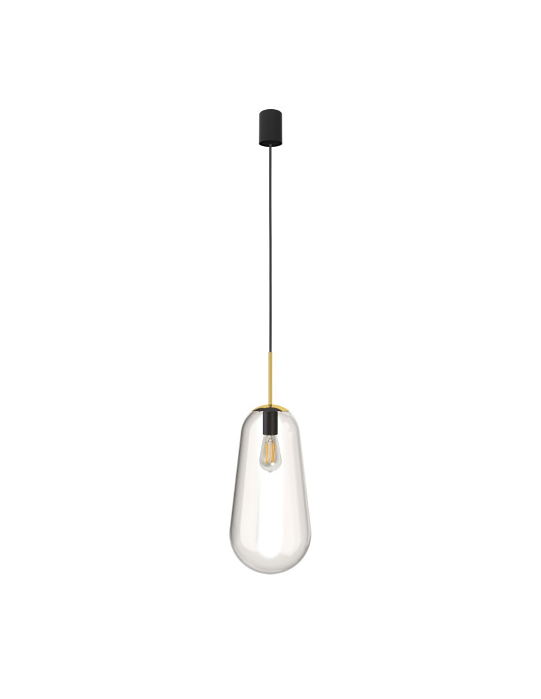 Pendant lamps - Nowodvorski PEAR L Pendant Ceiling Max power 40W E27 Transparent 8671 - product kolory-swiatla.pl 1