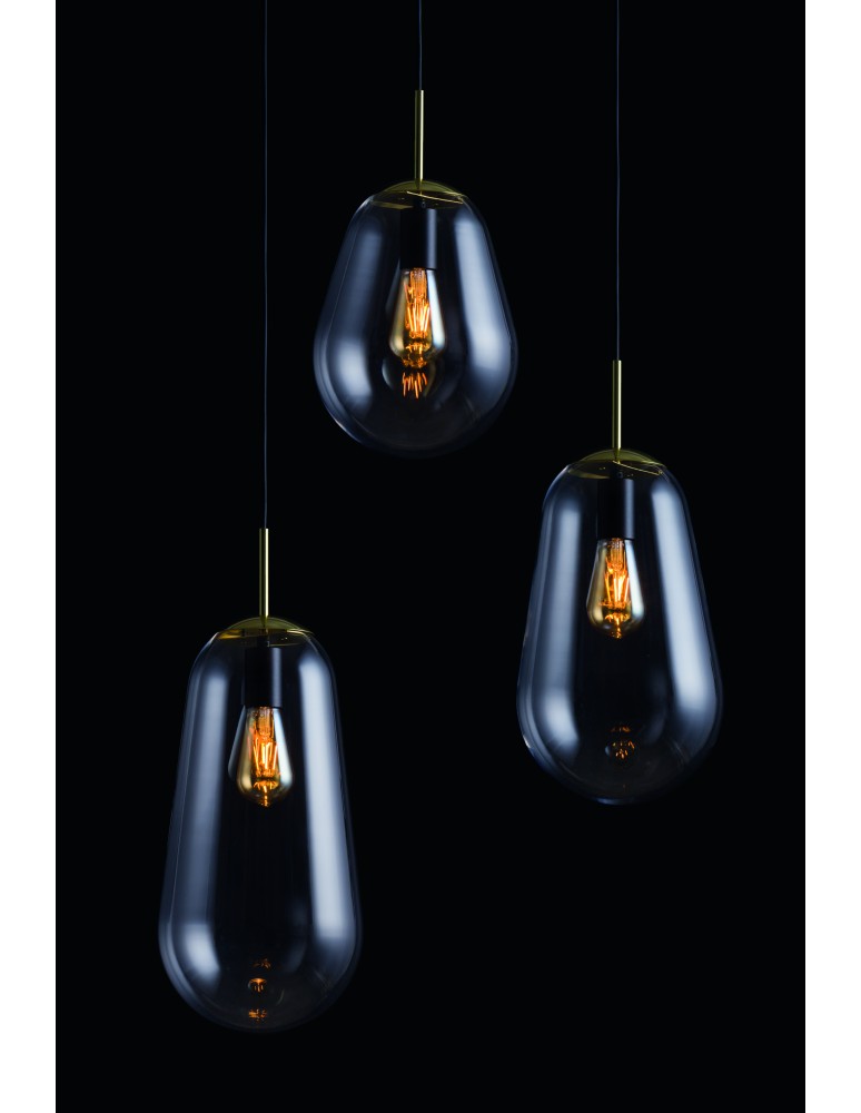 Pendant lamps - Nowodvorski PEAR L Pendant Ceiling Max power 40W E27 Transparent 8671 - product kolory-swiatla.pl 3